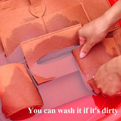 Felt Car Storage Bag - Rear Seat Organizer (1pc)