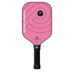 2025 Pickleball PaddlesRaw by Carbon Fiber Surface（CFS） 16mm T700 High Grit & Spin V6 Pro Pickle Ball Paddles Designed for Ultimate Spin & Consistency- Cute Pickleball Paddle for Women (Pink)